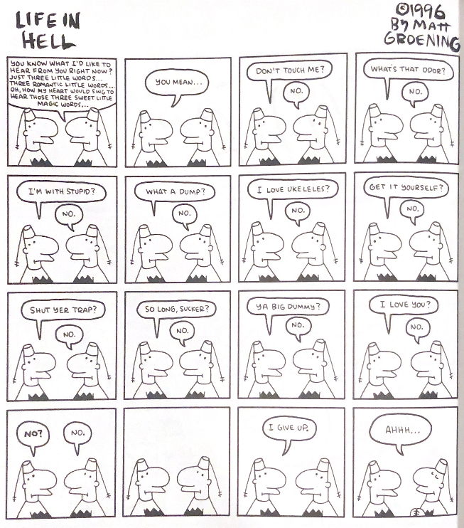 Matt Groening s Life In Hell On Twitter Three Little Words 1996 matt-groening-s-life-in-hell-on-twitter-three-little-words-1996