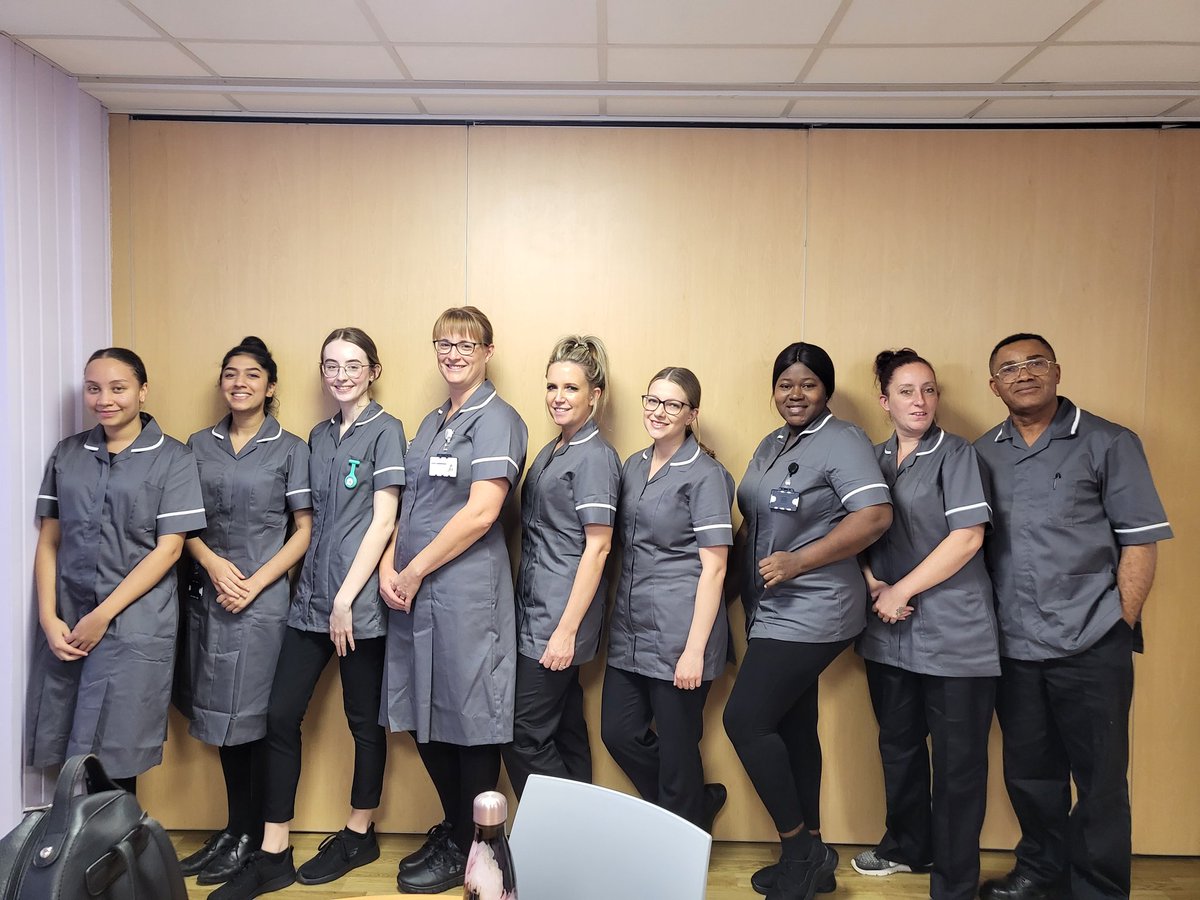 Look how smart our new cohort of New to Care CSW's look! Happy faces and about to embark on a new career! #hcswlife #newtocare <a href="/NurseMedway/">Nurse Education - Medway NHS Foundation Trust</a> <a href="/Medway_NHS_FT/">Medway NHS Foundation Trust</a>