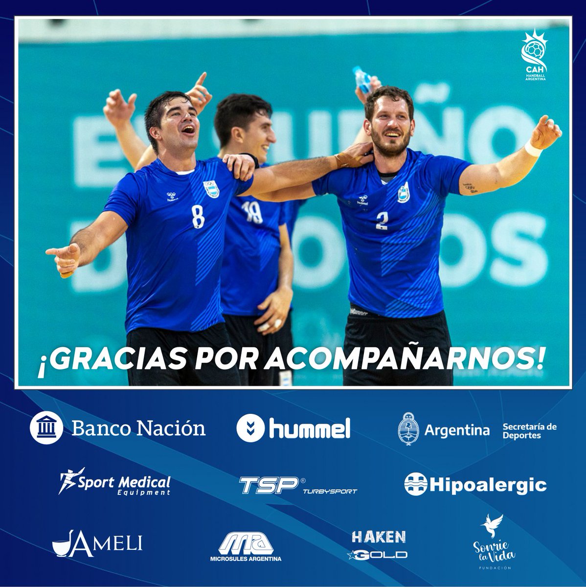 En Asunción dimos un paso más. El sueño olímpico está intacto para nuestras Selecciones Argentinas 🇦🇷. <a href="/Paris2024/">Paris 2024</a> es nuestra obsesión y queremos agradecer a todos los que nos acompañan en la búsqueda de esta nueva hazaña. ¡Seguimos todos juntos! 🙌