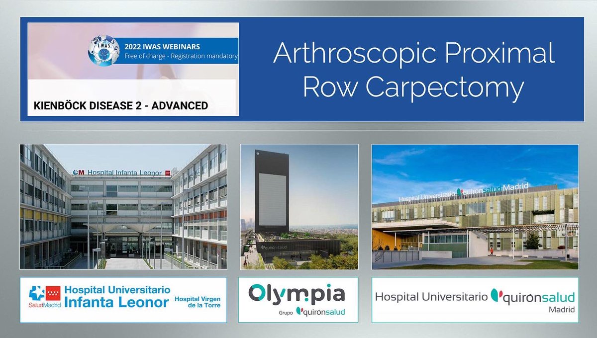 Thank you <a href="/DraEsplugas/">Dra. Mireia Esplugas</a> and Eva Baur for the invitation and organization. And thanks to <a href="/IWAS_Wrist/">IWAS</a> for pushing in sharing knowledge! 

You can find all webinars in the web wristarthroscopy.eu