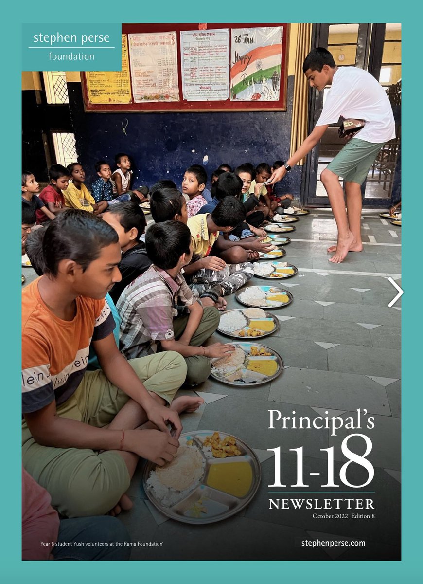 ramafoundation's tweet photo. We are very grateful to our volunteer @YushDatta for contributing to our mission in a trip to India in July and providing a reflection (pages 1 &amp; 2) about his experiences in the latest Principal’s Newsletter from his School, the @SPFSchools.  

https://t.co/CFzxGGkIGI https://t.co/Xn69GMMkce