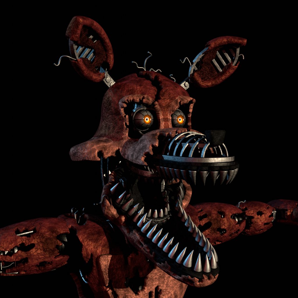 kitnxi on X: My model of Nightmare Foxy is now available for download on  Gumroad for free! Happy early Halloween! LINK:   #fnaf #fivenightsatfreddys #fnaf3d #fnafblender #b3d #blender3d #blender   / X