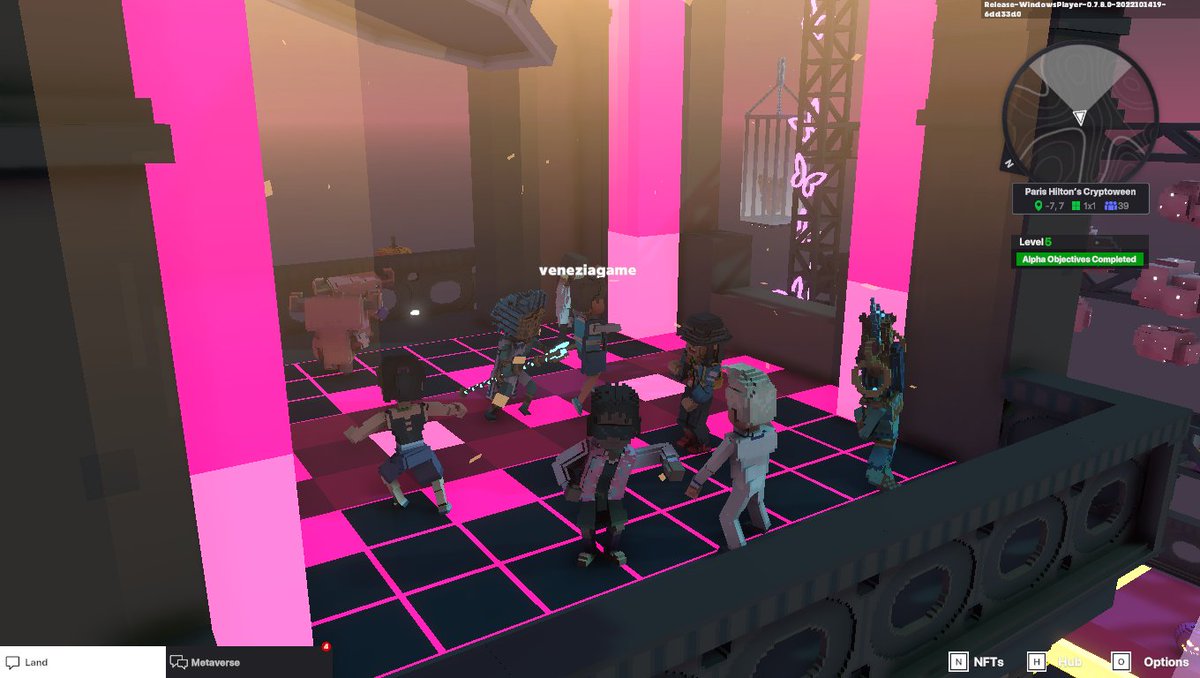GooTOB3's tweet photo. @TheSandboxGame กำลังตอบกลับถึง 
@TheSandboxGame
I just participated in the Paris Hilton  #Cryptoween Event. Dancing in the Clock Tower check out my screenshot below!
🎃👇 https://t.co/b9UCToiYEE