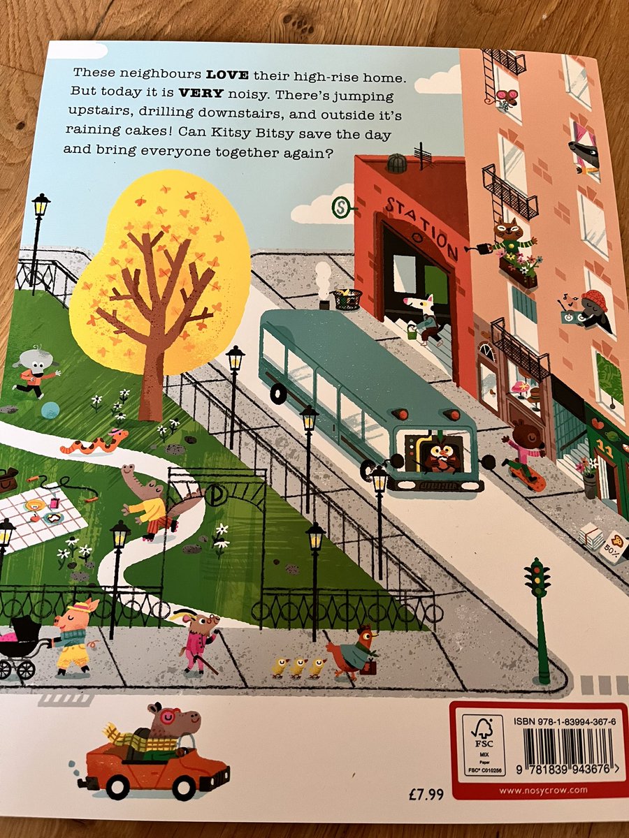 My #PictureBookFriday is Kitsy Bitsy’s Noisy Neighbours @Pollylwh @NosyCrow - a superb story examining kindness & courtesy towards others. Y2 enjoyed reading it this week 📖 checkemoutbooks.wordpress.com/2022/10/21/kit…