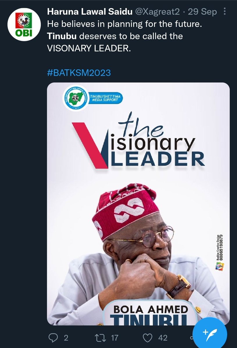 novieverest's tweet photo. BREAKING NEWS BREAKING NEWS ~

Supporters of Amoda changed their DPs to that of the Labour party and are claiming to be former OBIdients just to hype a TERRIBLE manifesto.

Check the dates of these tweets. https://t.co/Mxt6SKU9KE