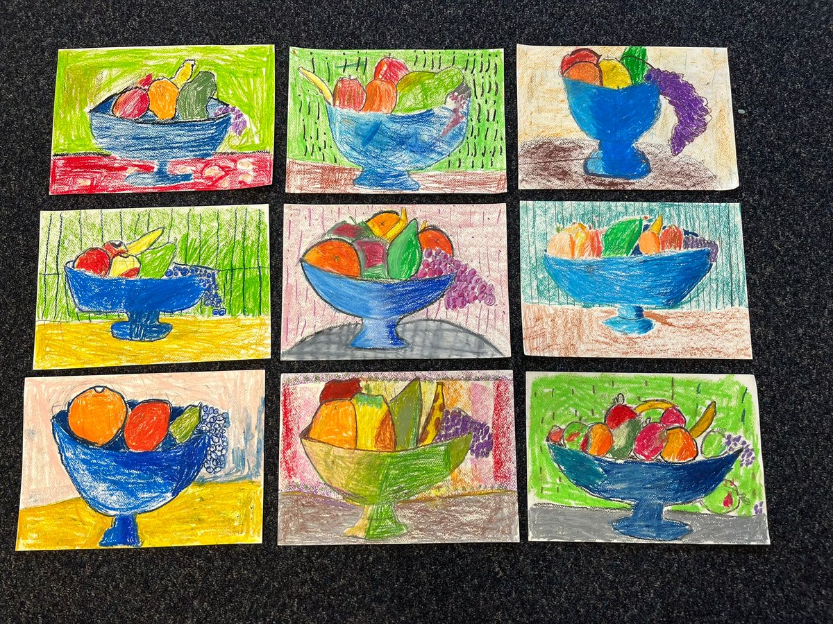I am so proud of Hornbeam! Their art work today, in the style of Paul Cezanne, was stunning! ⁦<a href="/IvyChimneys/">Ivy Chimneys Primary</a>⁩