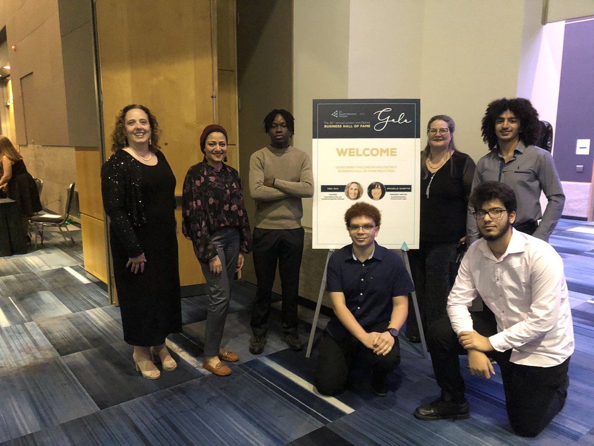 Amazing night at the Jumior Achievement Awards Ceremony with <a href="/SherriMLondON/">Sherri Moore</a> . Nice to see @WestminsterSS students and Ms. Al-Farawi. Can’t wait to see what these students do in their future! I was moved by the inspirational speeches that the winners gave. #tvdsb