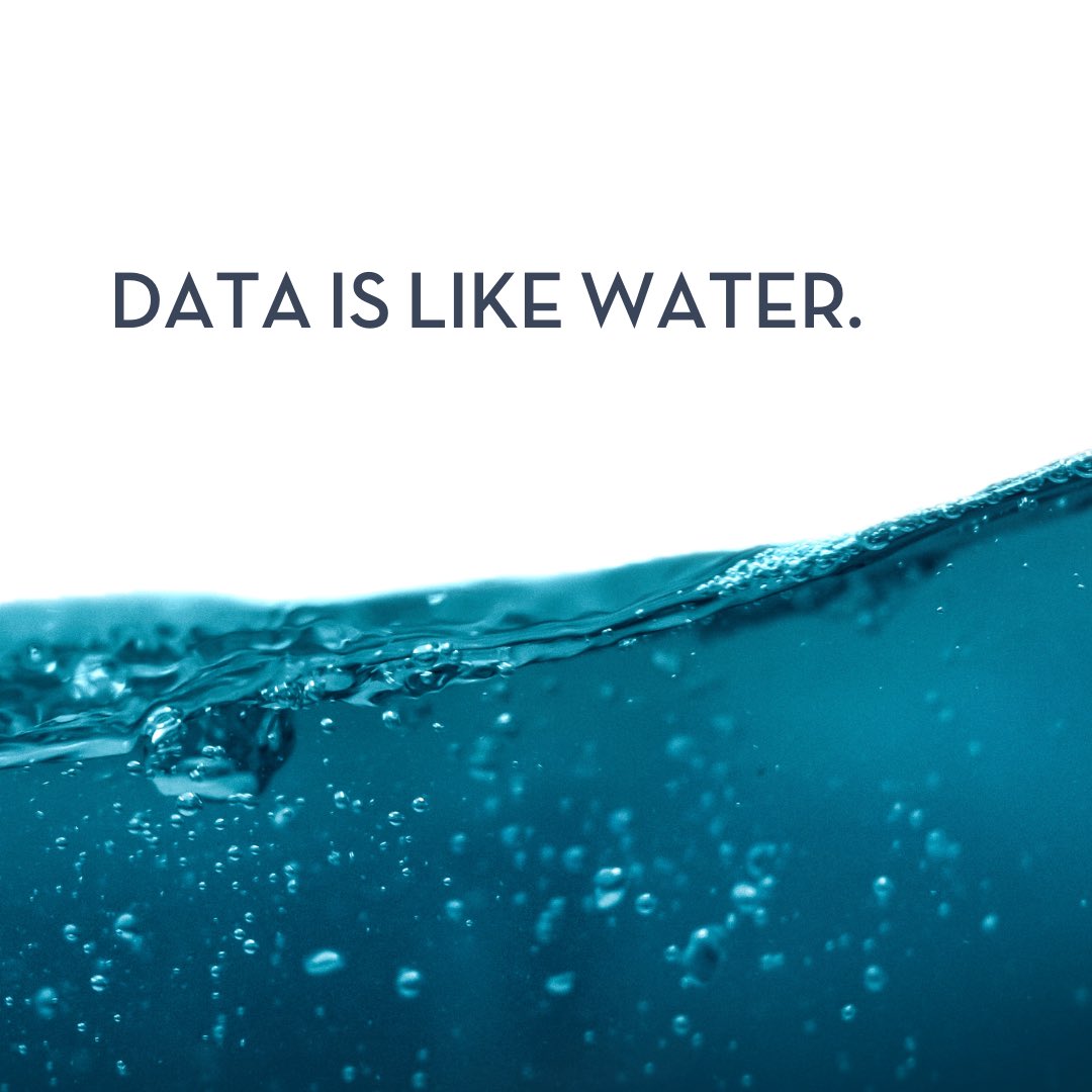 PrivacySwan's tweet photo. #Data is like Water. Water goes everywhere. It goes in and under and through whatever is in its path. There is no stopping it and there is no telling where it went. https://t.co/MiMyRnNp4W #privacytech #DataPrivacy #DataSecurity #databasestorage #dataprotection https://t.co/bMu4Pex0m0
