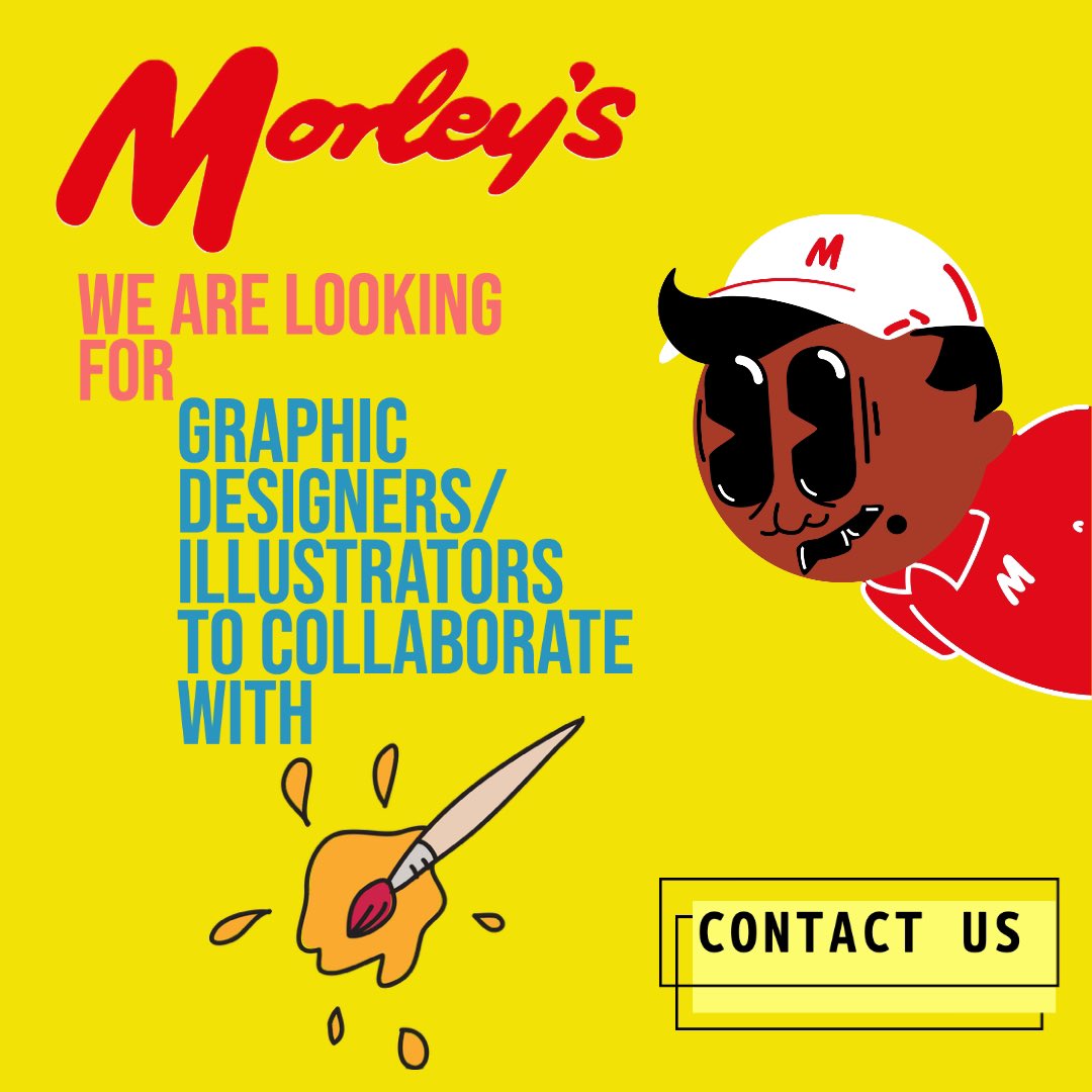 MorleysChicken's tweet photo. We are looking for graphic designers and illustrators to collaborate with Morley’s 🍗 https://t.co/qv4R2i34PL