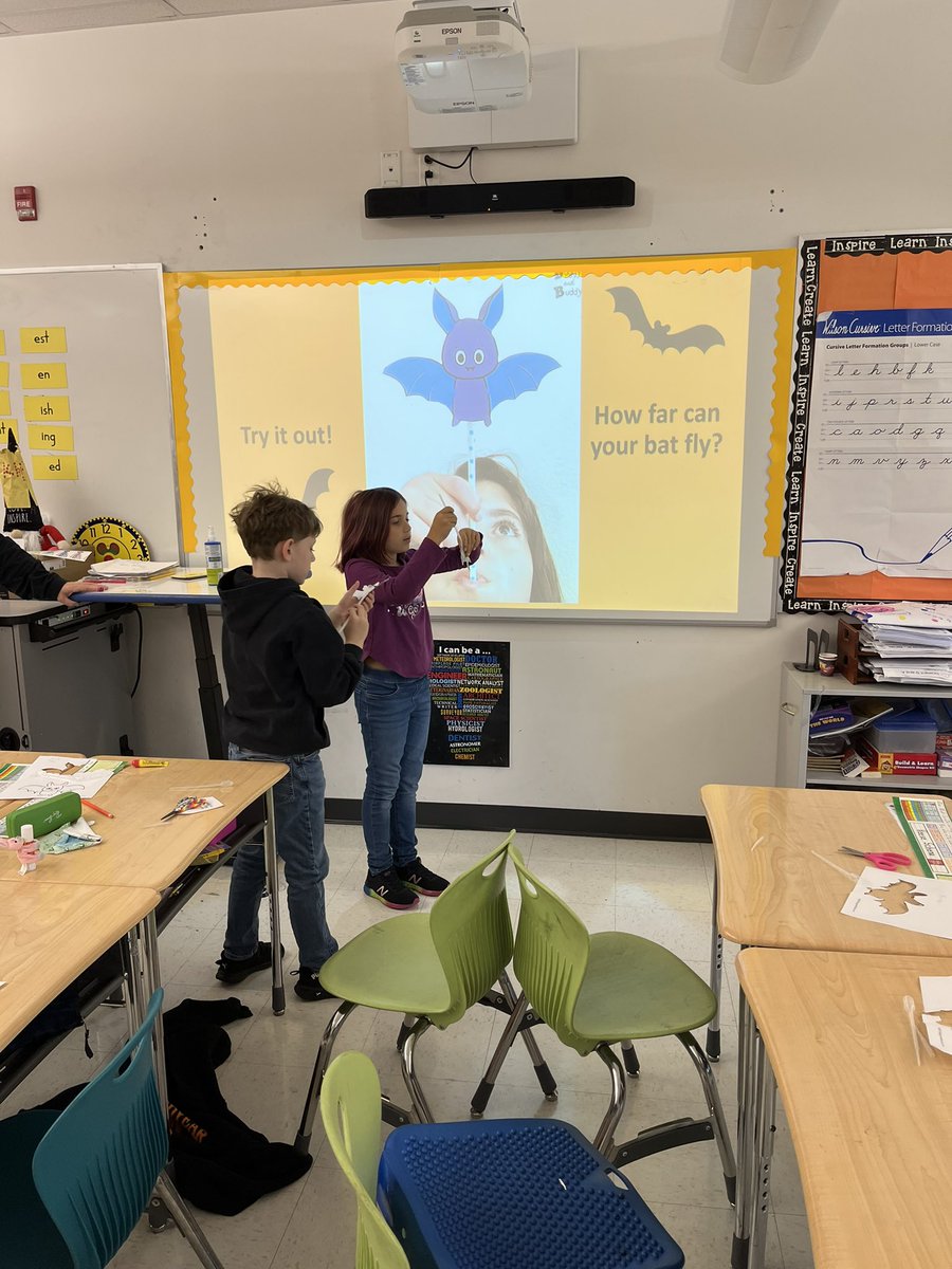 AKMaynes's tweet photo. Then I headed over to the @GoodyearWoburn to fly some bat rockets with @peggy50447240’s third graders! #MassSTEMWeek #WoburnSTEMWeek https://t.co/lOy4BhGikd