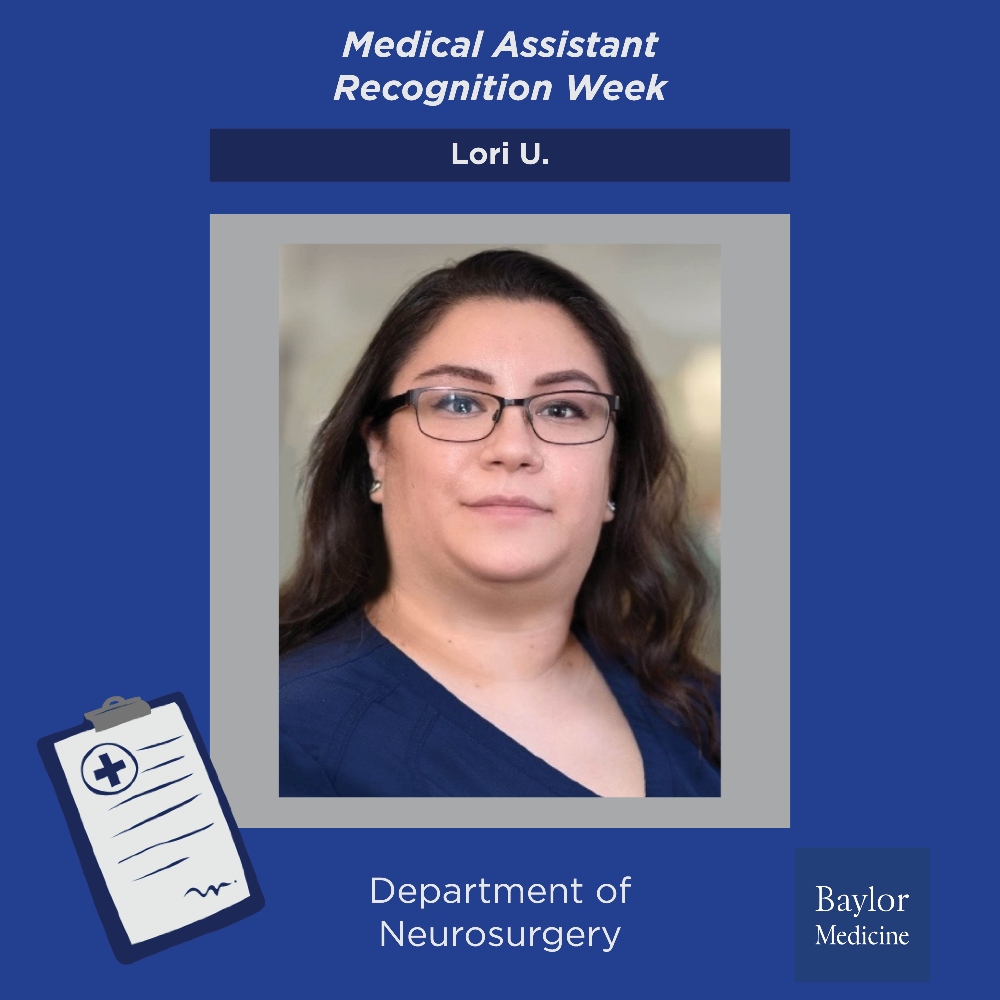 BCMNeurosurgery's tweet image. #BCMNeurosurgery celebrates #MedicalAssistantRecognitionWeek 🧠