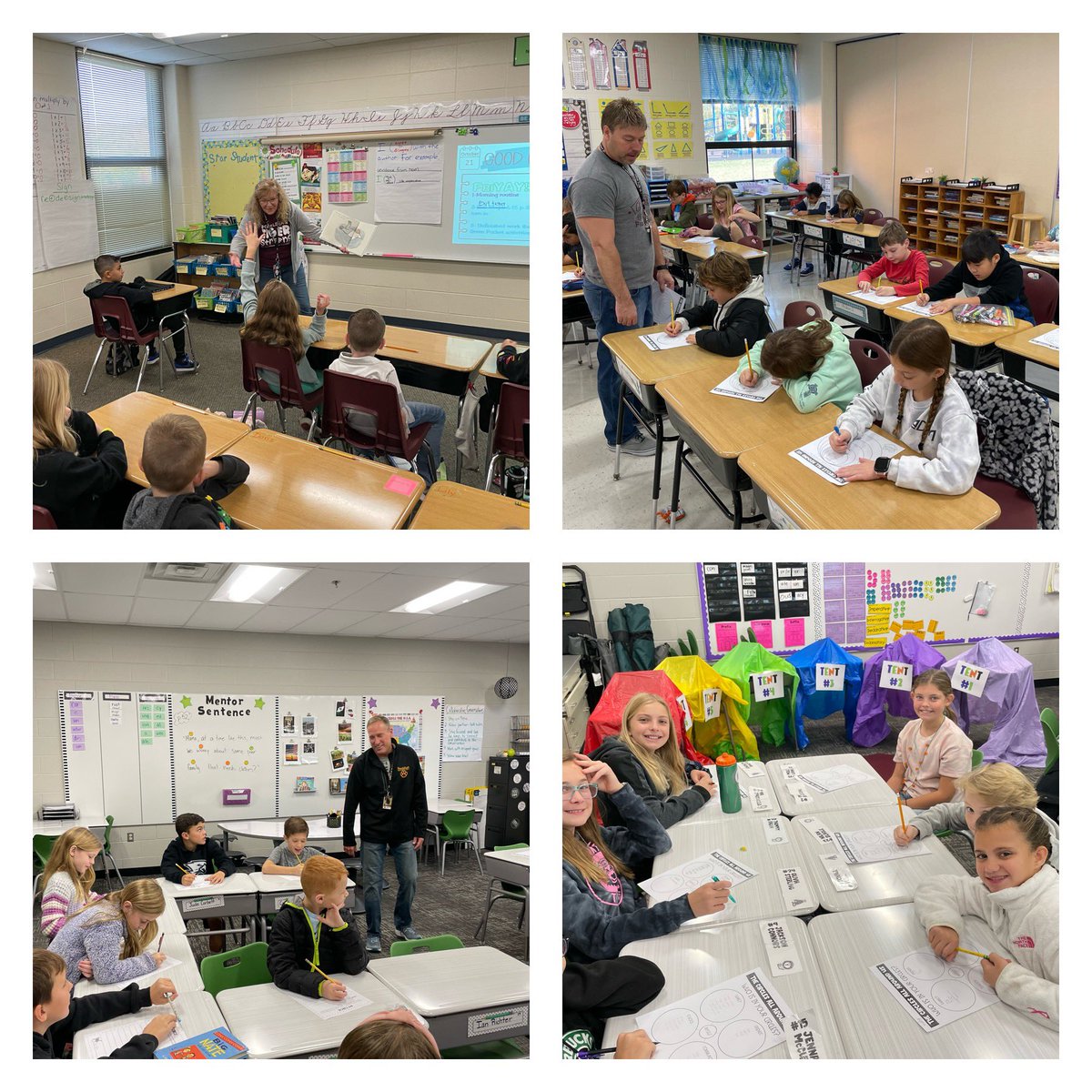 Chelsea_Tigers's tweet photo. Today is Mix It Up Day at Chelsea! We started the day by mixing up our teachers during Tiger Time! Every class read Circles All Around Us and talked about how we can expand our friendship circles. #WeAreChelsea #fsd157c #MixItUpDay https://t.co/kKj4wNzxSD