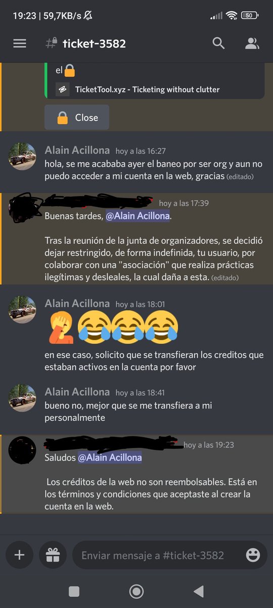 euskopoweracing's tweet image. Se viene hilo... 

Sigue sorprendiendo Clubsimracing que despues de cumplir la sancion estipulada por ser organizador, ahora me impiden correr por colaborar con @Supplyracing que segun ellos es una asociacion que "realiza practicas ilegitimas y desleales". 1/3⬇️⬇️