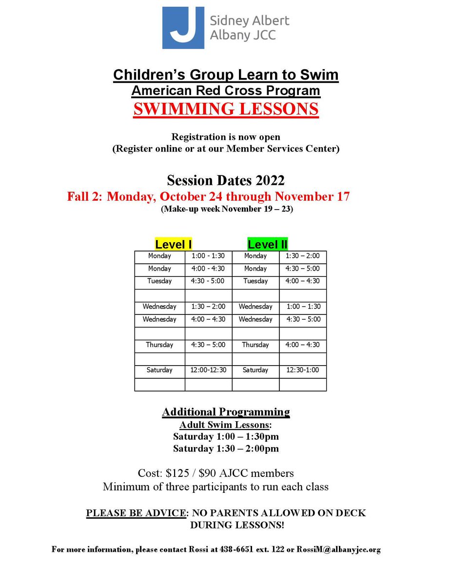 Albany JCC tweet media