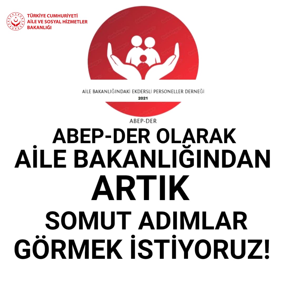 @ABEPDERNEK <a href="/RTErdogan/">Recep Tayyip Erdoğan</a> <a href="/NumanKurtulmus/">Numan Kurtulmuş</a> <a href="/vedatbilgn/">Vedat Bilgin</a> <a href="/ssbsemihdurmus/">Semih Durmuş🇹🇷</a> <a href="/deryayanikashb/">Derya Yanık</a> #AiledekiEkdersliyeSahipÇık