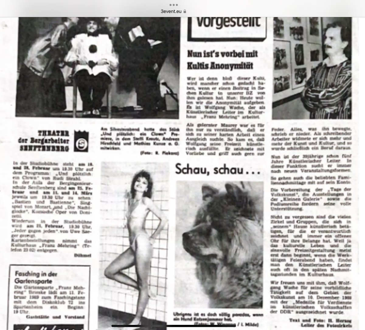 Chkeilholz's tweet photo. Was den Bergmann glücklich macht ⚒ „Der Kumpel“ (Organ der zentralen Parteileitung der SED im Stammbetrieb des VE BKK Senftenberg vom Februar 1989) https://t.co/d2MSXIdP1b