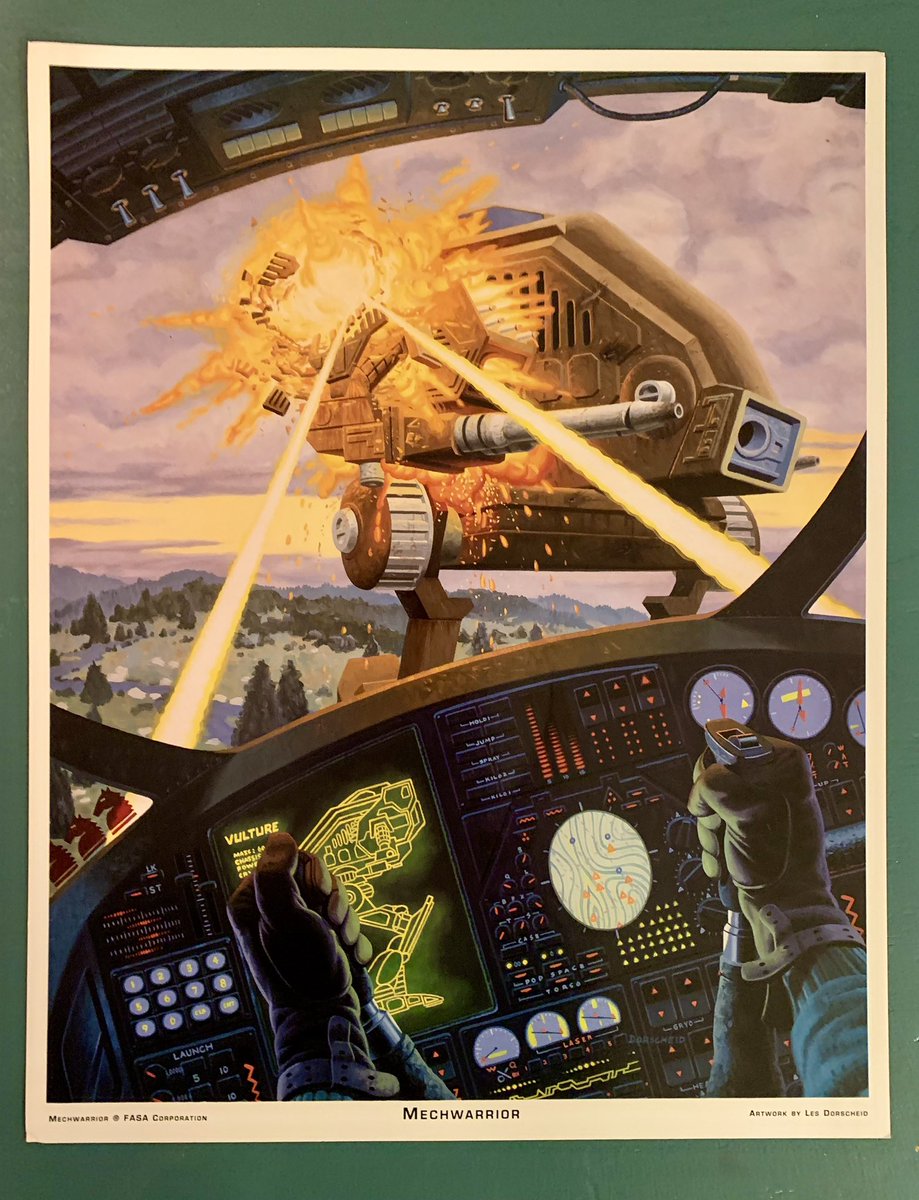 Mechwarrior The Battletech Roleplaying Game 2nd Edition from 1991 ...