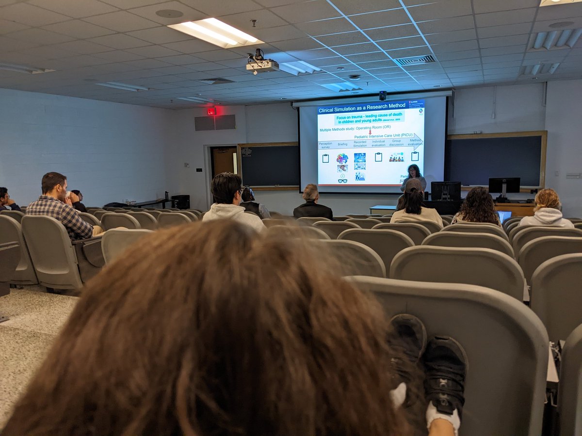 Thank you <a href="/Dr_A_Wooldridge/">Dr. Abigail Wooldridge</a> for being our seminar speaker today and sharing your work on, "Modeling interactions in complex health care sociotechnical systems: Challenges and opportunities to improve pediatric care transitions." Glad I got to enjoy it with my 6 YO too <a href="/HFESUVA1/">HFES at UVA</a>