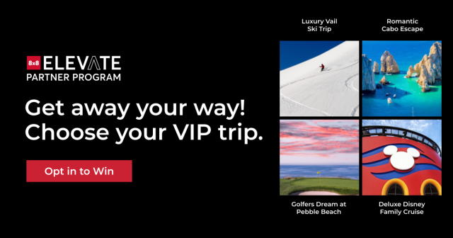 tinalundeensmit's tweet photo. Attention @8x8 partners: Here's your chance to win your VIP get away! Which will you choose? Luxury Vail Ski Trip, Romantic Cabo Escape, Pebble Beach Golfers Dream, Deluxe Disney Cruise... Opt in by Nov. 4th to participate. #8x8PartnerLove #VIPGetaway https://t.co/gAr31Iuw8Z https://t.co/lsPDG8aunT