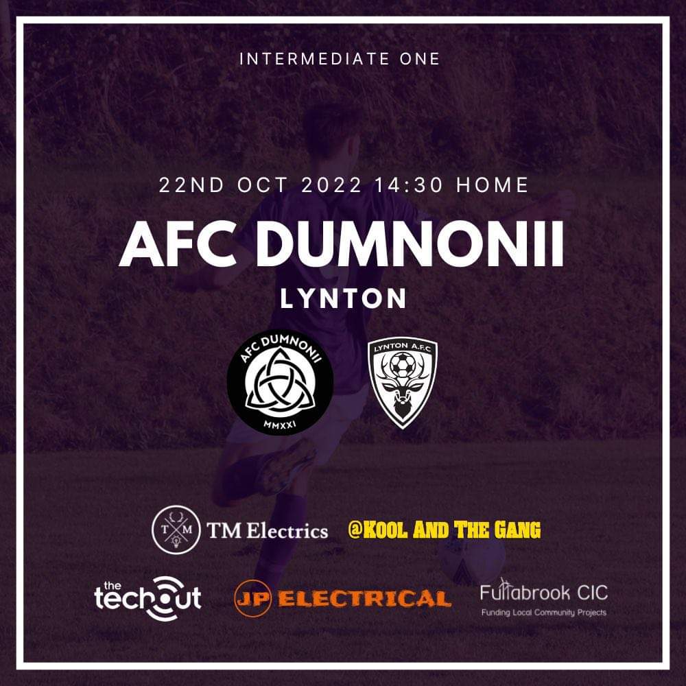AFCDumnonii's tweet photo. SOMEBODY'S '0' HAS GOT TO GO!

The Dums face fellow unbeaten side Lynton tomorrow at the Meadow. 

With rain of the forecast, it's set to be a slippery, sloppy slugfest. 🥊

#UpTheDums 💜 https://t.co/5U5kwSFUn8