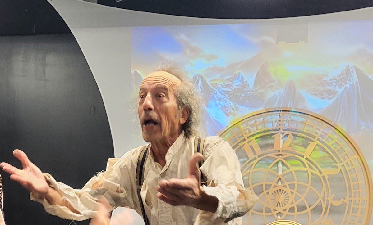 SCENATHEATRE's tweet photo. โThe Time Machineโ final tech pics. 1st preview tonight at @AtlasPACDC. โThe Professorโ(Ron Litman) prepares for the grueling forces of time travel! GET TIX: https://t.co/Ymo1ORdSGu. #dctheatre #dctheater #dcplay #dcshows #hstne #atlasartsdistrict #hstne #thingstodoindc #dcdrama https://t.co/mqhHybbrUF