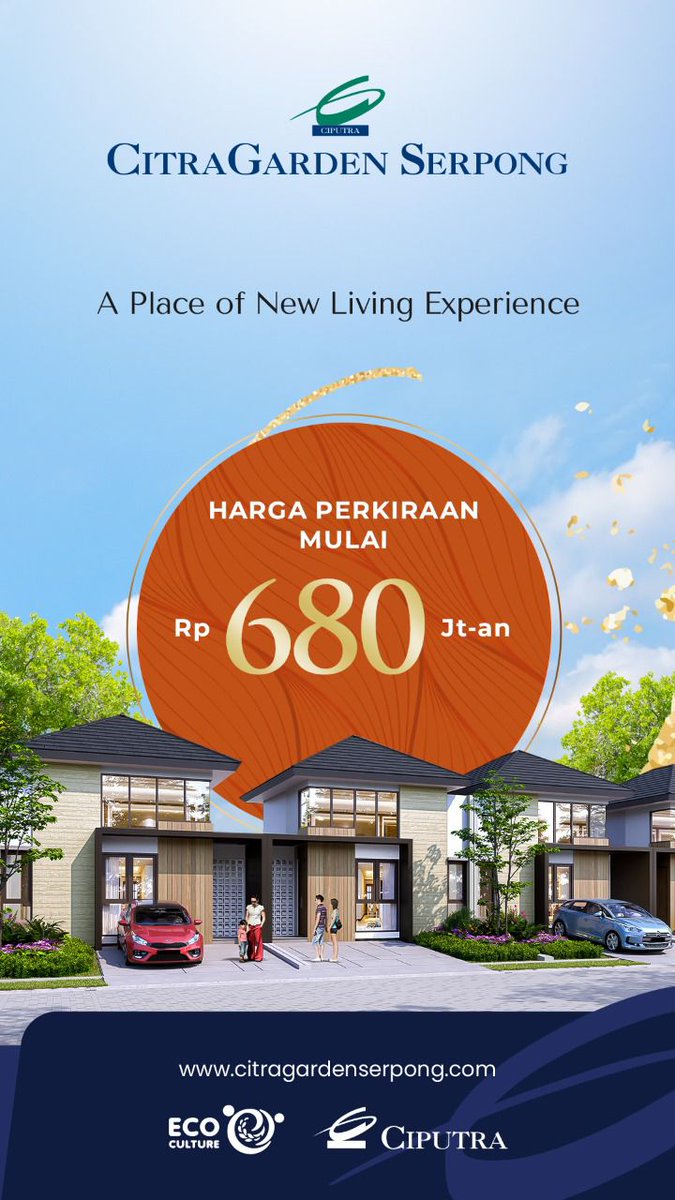 Yess

Bersiap menjadi keluarga besar Ciputra
Di Citra Serpong Garden...