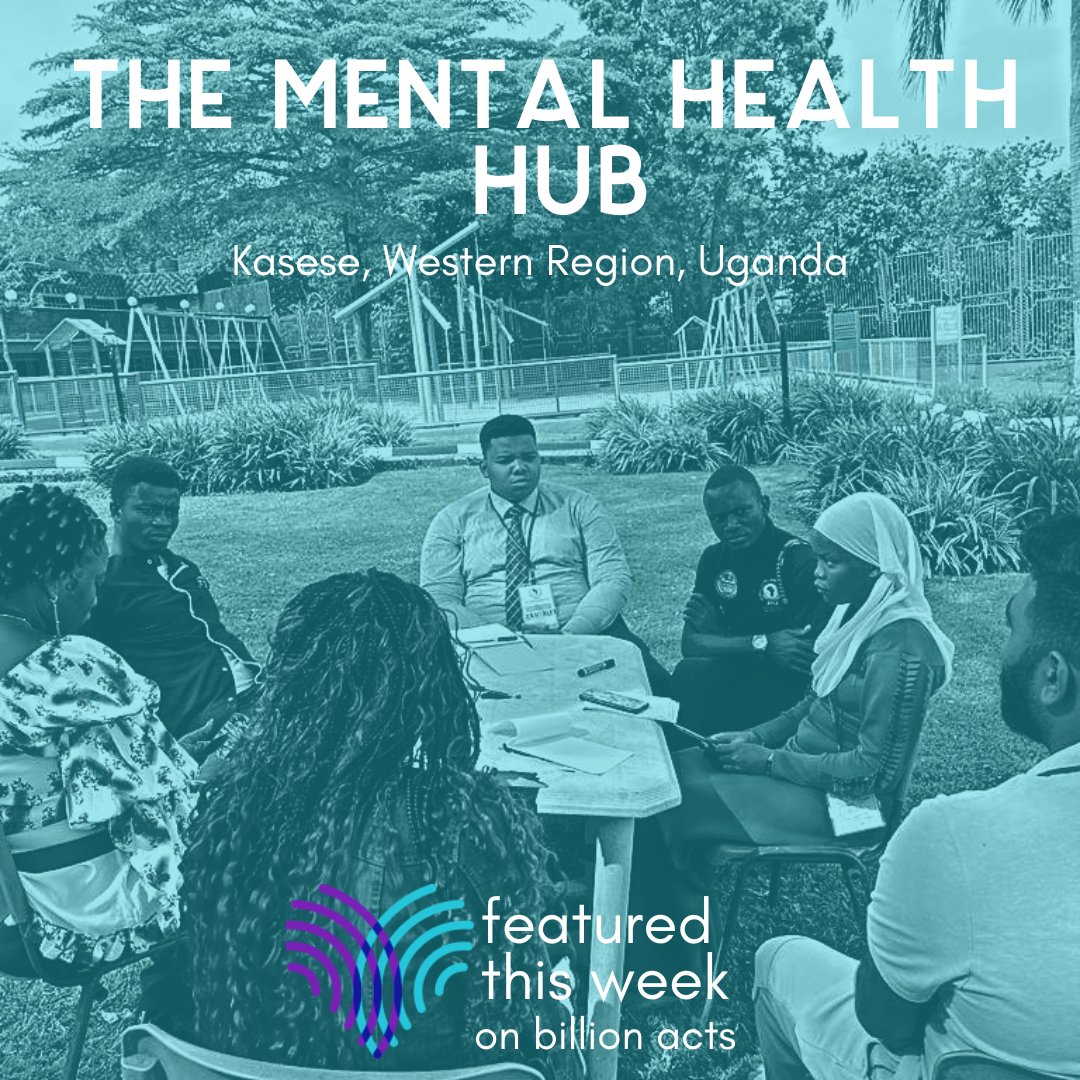 PeaceJam's tweet photo. Featured this week on Billion Acts, Mbusa Haruna Salim is working to create a community of peer-to-peer support around mental health challenges in Uganda. 

Issue-Area - Global Health 🌏 &amp; Wellness 🏥

#featuredfridays  #Billionacts  #peacejam #uganda #mentalhealth https://t.co/eKw8NmqLWZ