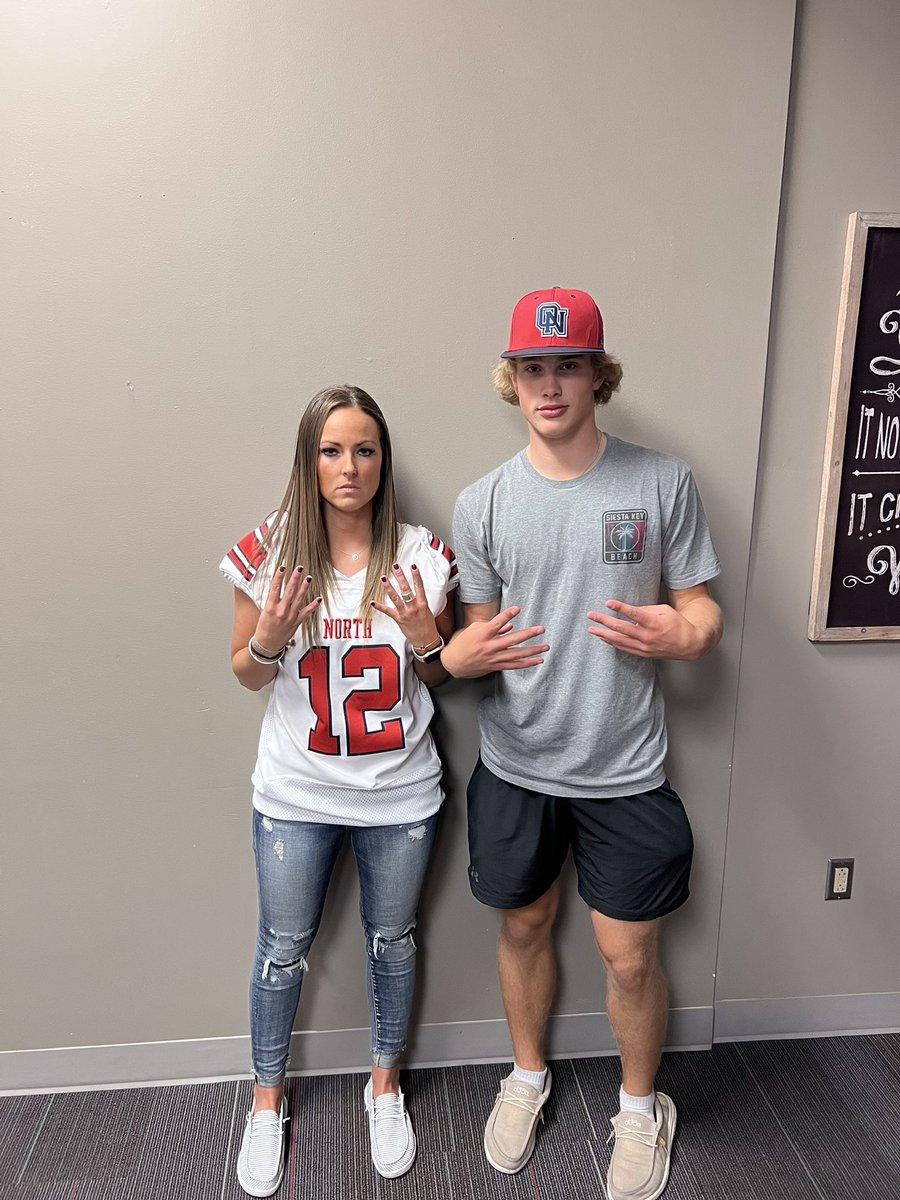 KelseyRaeFisher's tweet photo. Honored QB1 chose me to rep his jersey for Senior Night. Great kid. Great player. Great leader. Ready to go 8-0. 🦅🏈 @ONeaglesFB #ONTEACH #opsmomentsthatmatter #SCOMA https://t.co/4VxgksPEWB