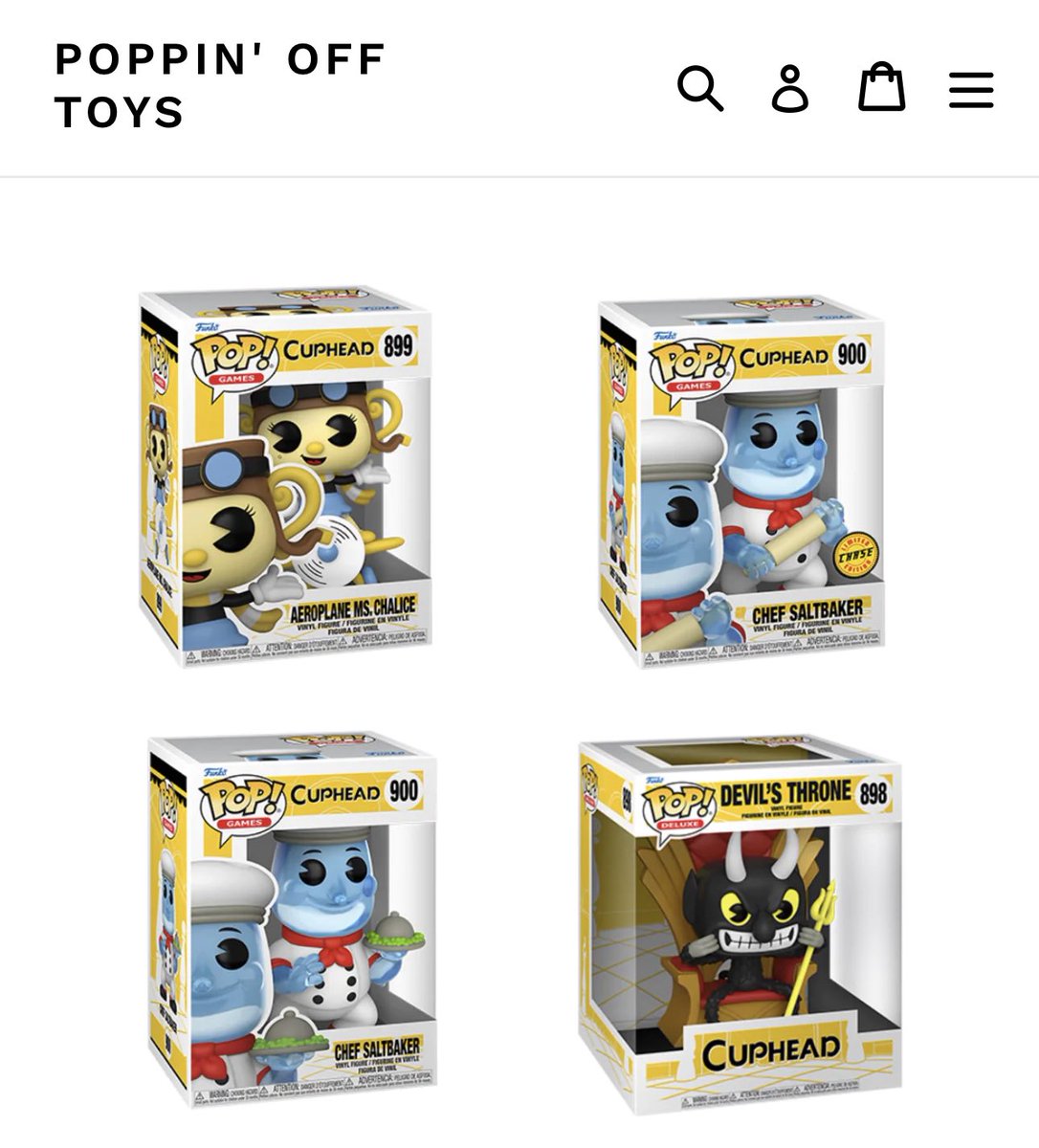 Cuphead Chase Bundle is available at @poppinofftoys! #Ad #Cuphead . bit.ly/Poppinofftoyss