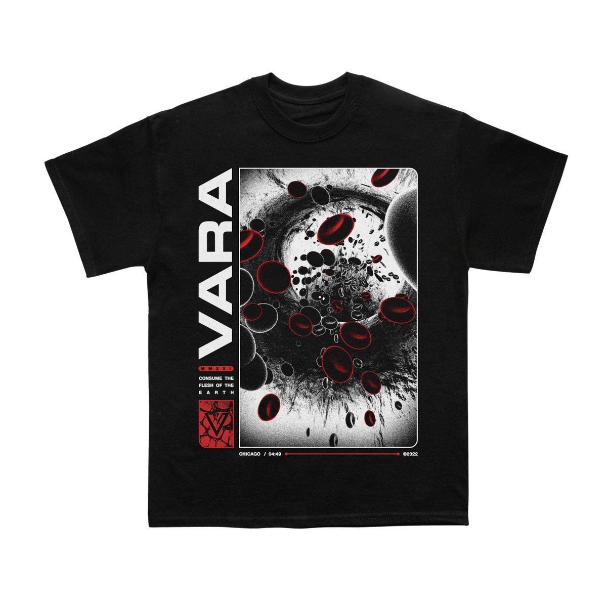 wearevara's tweet photo. Say goodbye to summer and get the gumption to pick up our new shirt! We are super pleased with how this one turned out and we hope you think it's as sick as we do. Pre-orders will be available for 2 weeks until Friday the 4th https://t.co/kzp0xeABRT https://t.co/5R9FpJVe2s