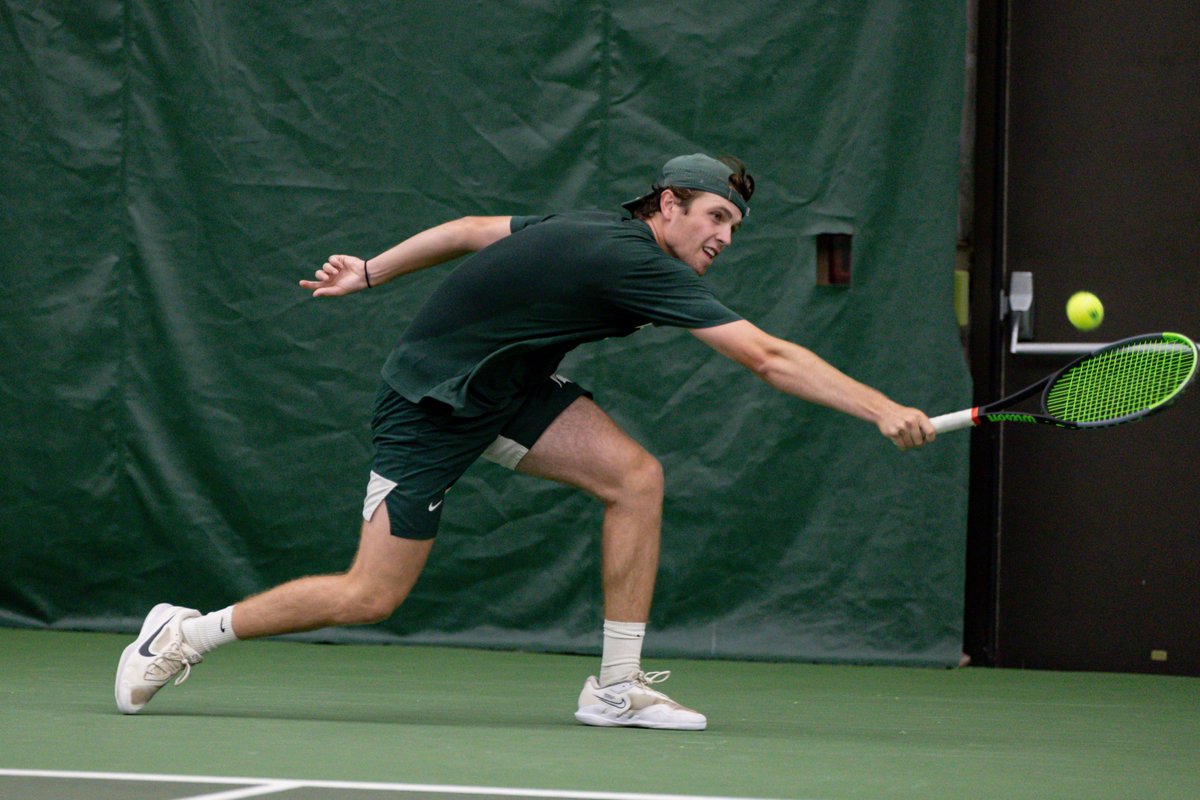 MSU_MTennis's tweet photo. #V4MSU! 

Luke Baylis/David Saye def. Nam Pham/Emiliano Gonzalez (Illinois State), 8-3

#GoGreen https://t.co/as6ivfSNnx