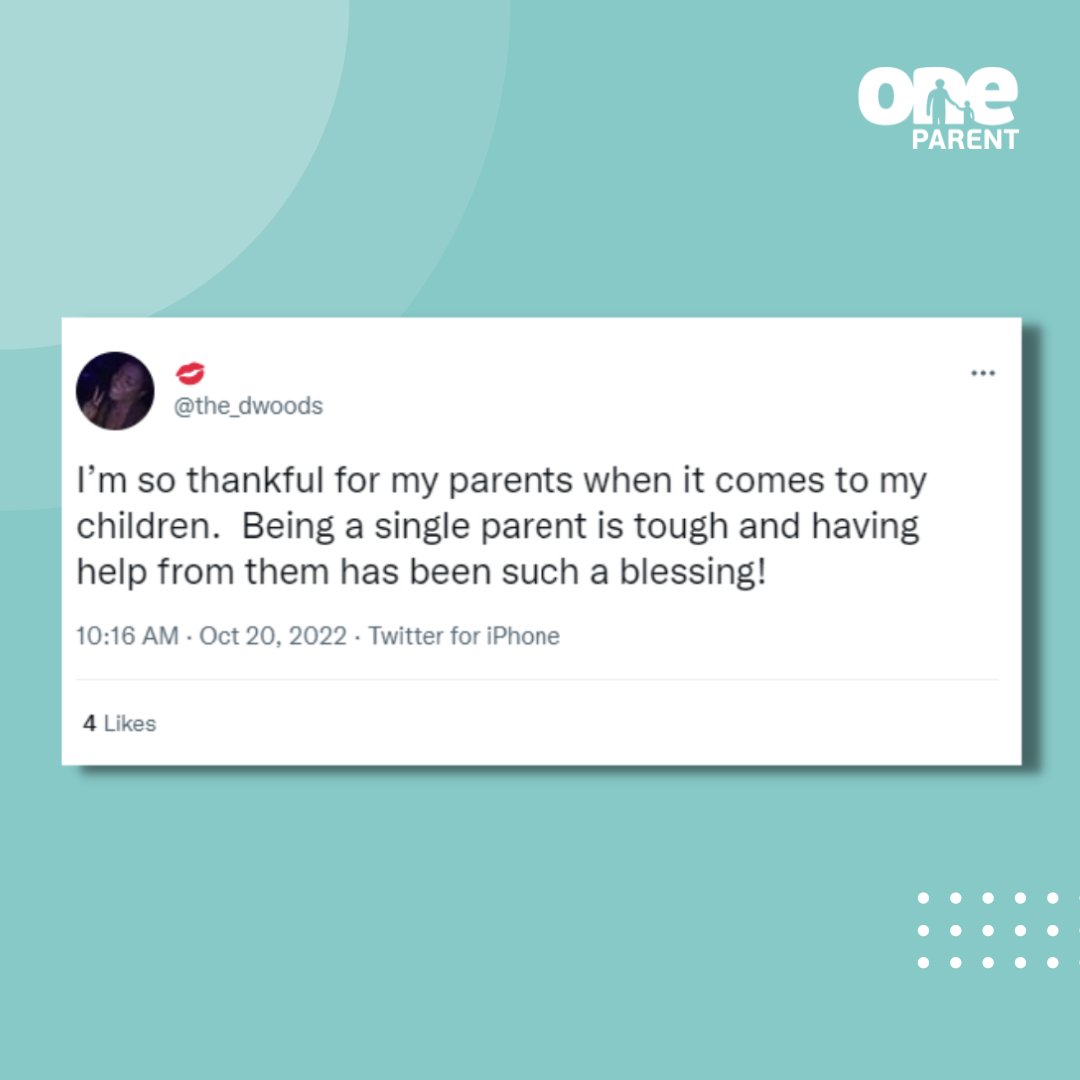 oneparentorg's tweet photo. Share your thoughts with us using the #oneparent hashtag on Twitter &amp; IG to help and inspire others!

@the_dwoods @JaeMajette 👏👏❤️❤️ https://t.co/aYy1Wdl2V4