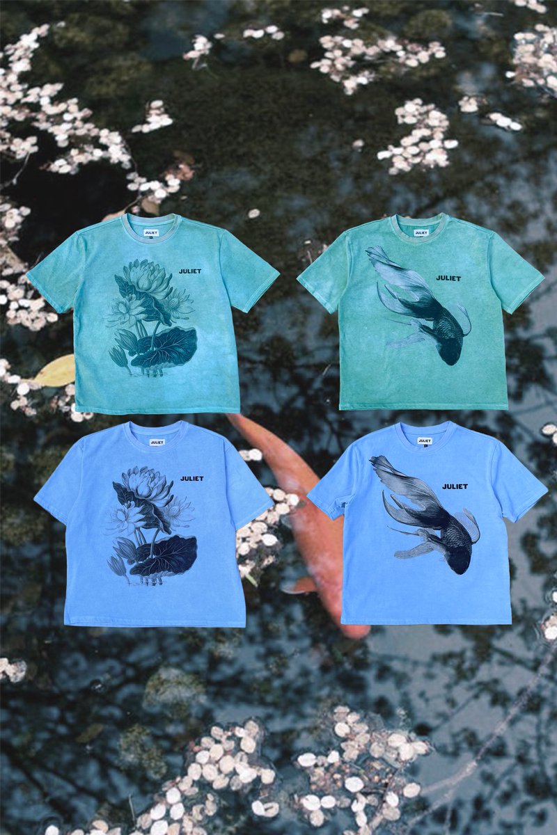 dropped some new dyed tees julietofficial.com