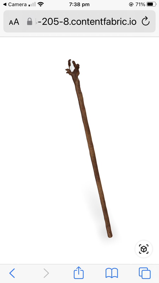 Rare Lord of the Rings NFT! And a stick! Very clever!