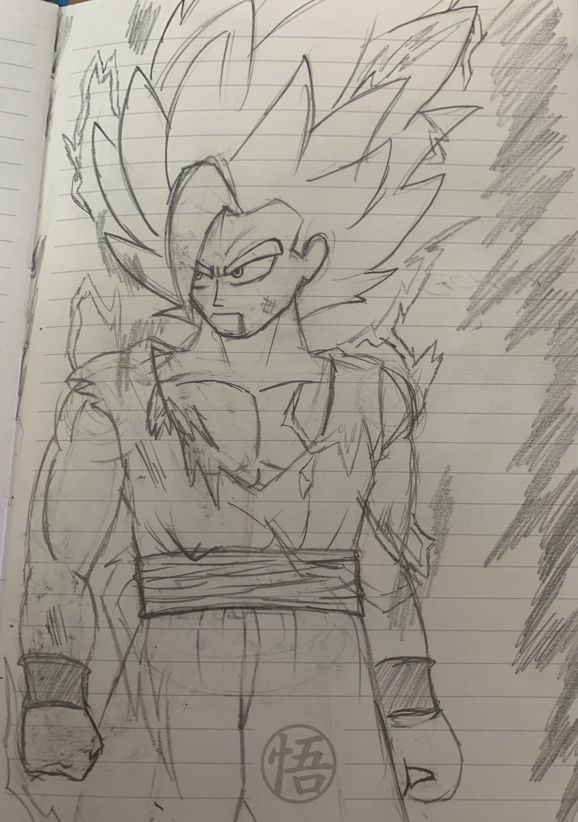 PengoDraws's tweet photo. Beast Gohan https://t.co/drIbai2nmi