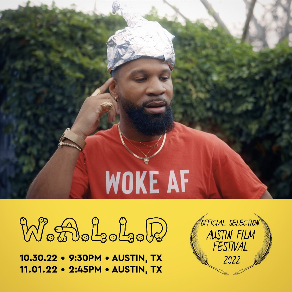 JohnnyRayGill's tweet photo. @austinfilmfest + my film W.A.L.L.D + HALLOWEEN WEEKEND = Dreams Realized ✨🚀

AUSTIN FILM FESTIVAL HERE I COME!!!

TEXAS PREMIERE!!!

PASS &amp; TICKET INFO:
https://t.co/KPFDspOzje

Proud &amp; grateful to be screening! This just the beginning. ✨🚀✊🏾 https://t.co/dVh9wiCGNl