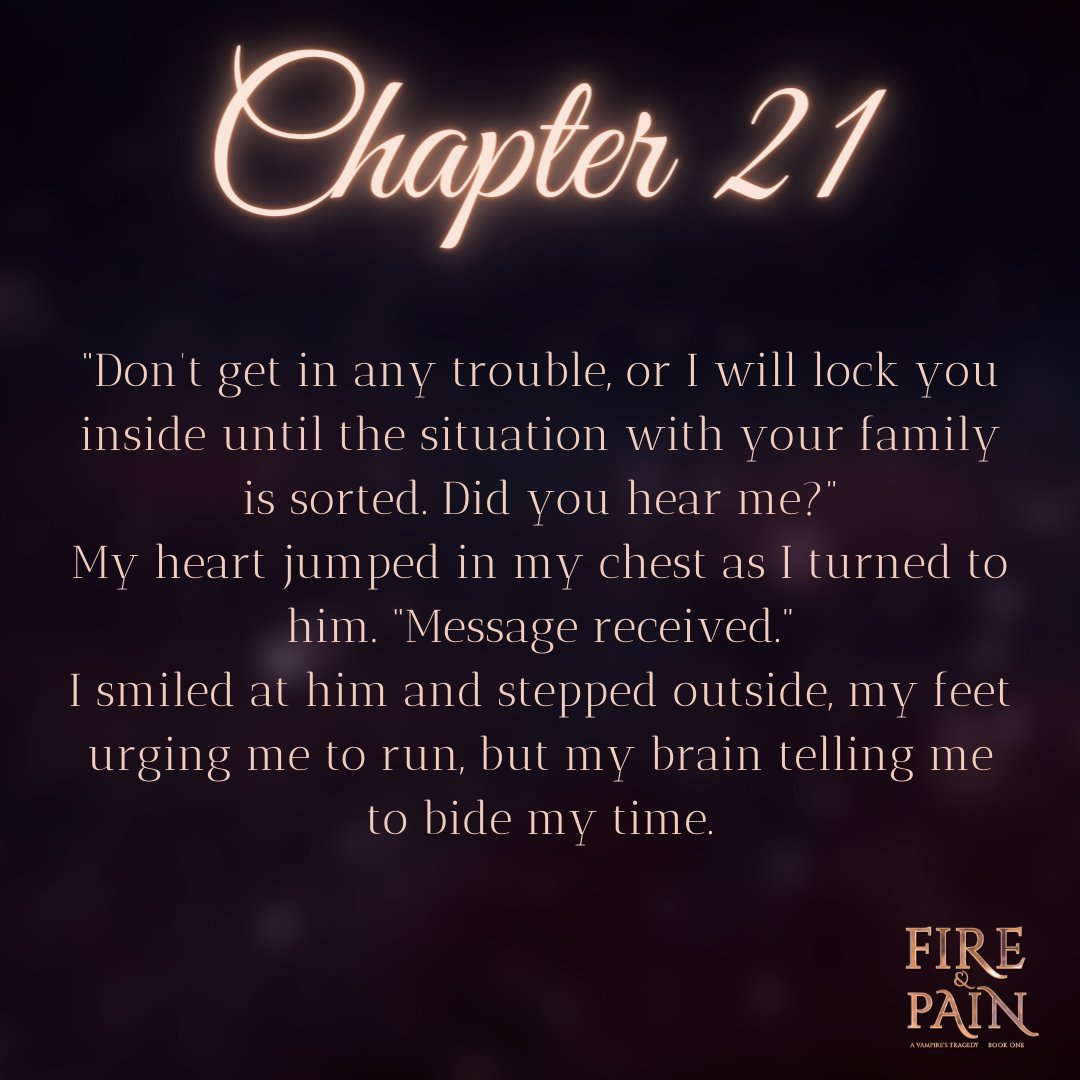 Chapter 21 of FIRE &amp; PAIN - A Vampire's Tragedy is now available on Inkitt. 🔥
Read it here:
inkitt.com/stories/fantas…
or start reading from the beginning: 
inkitt.com/stories/fantas…

#fantasy #inkitt #inkittbooks #writingcommunity #freebooks #writerscommunity #amwriting