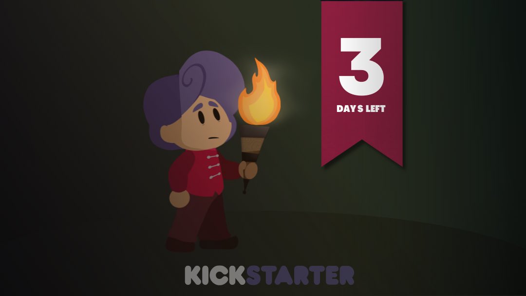 NefariousGameSt's tweet photo. THREE DAYS LEFT!!! (Link in bio)

You can still be part of making this project a reality, whether you help through donating or simply by sharing the word about the campaign. https://t.co/5sXDGTo8Un