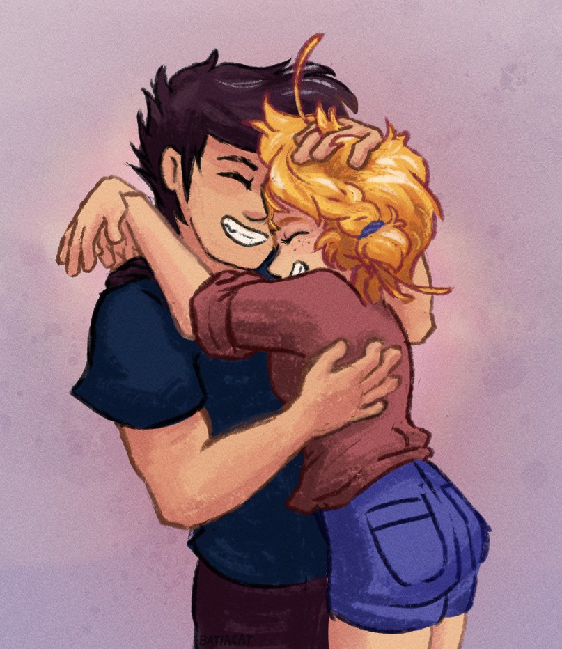 BatiaCat's tweet image. Hey whats up its me with another sappy Promised Neverland fan art 🤙
#ThePromisedNeverland #RayTPN #EmmaTPN #RayEmma