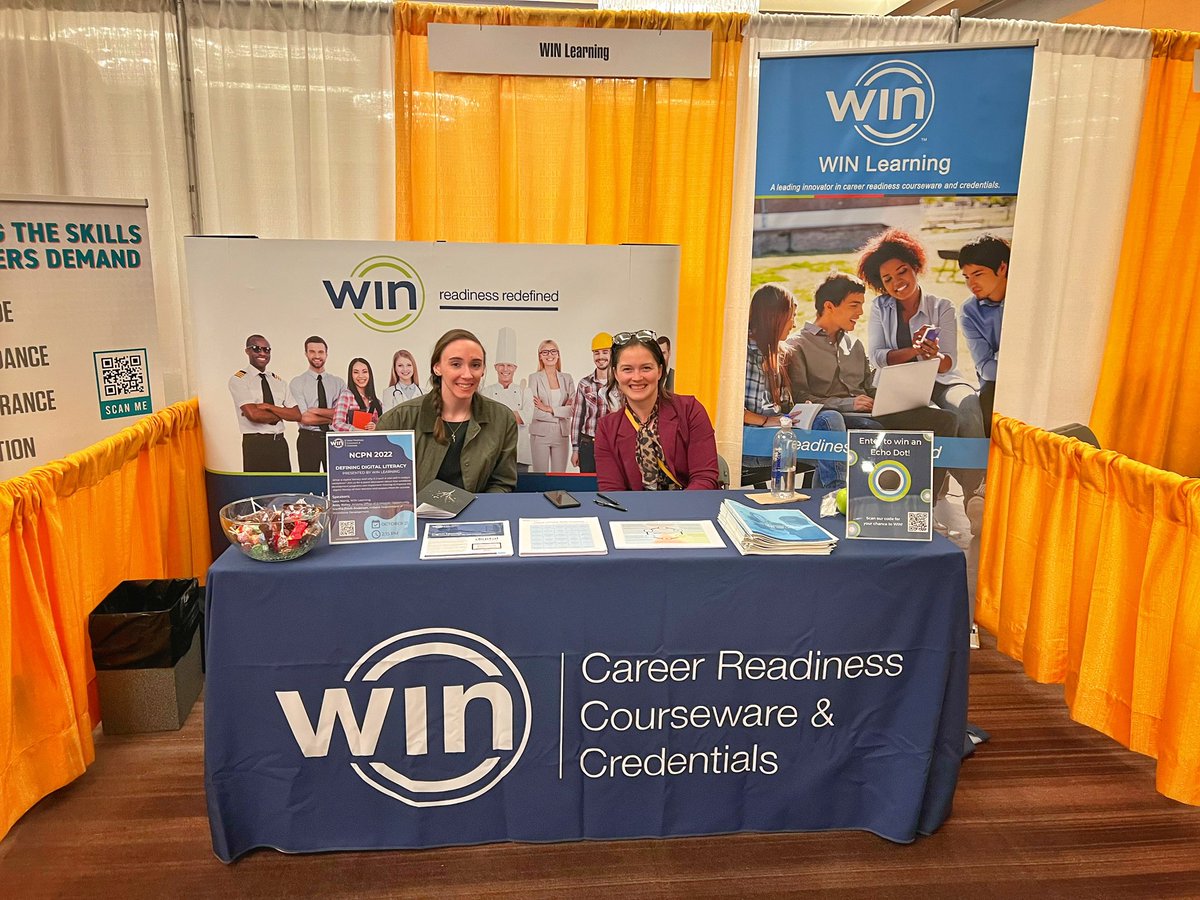 Miss us at #NCPN2022? Check out our free resources on Digital Literacy, Soft Skills, and Career Readiness on the WIN Learning Library! (Link in bio) <a href="/NCPNconf/">National Career Pathways Network (NCPN)</a>