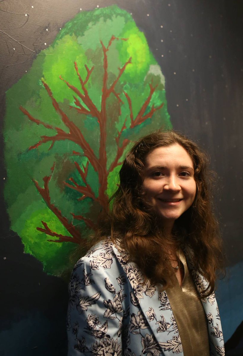psiugt's tweet photo. 🌟 Pledge Spotlight: Ori Nofsinger🌟 

Ori (they/them&amp;) is a fifth-year MSE major! They're a metal room master at the invention studio (4 yrs running), involved in Li ion battery research, and do lots of pottery. They also play a lot of dnd! 

We're so happy to have y'all here! https://t.co/W8sMKqo7bF