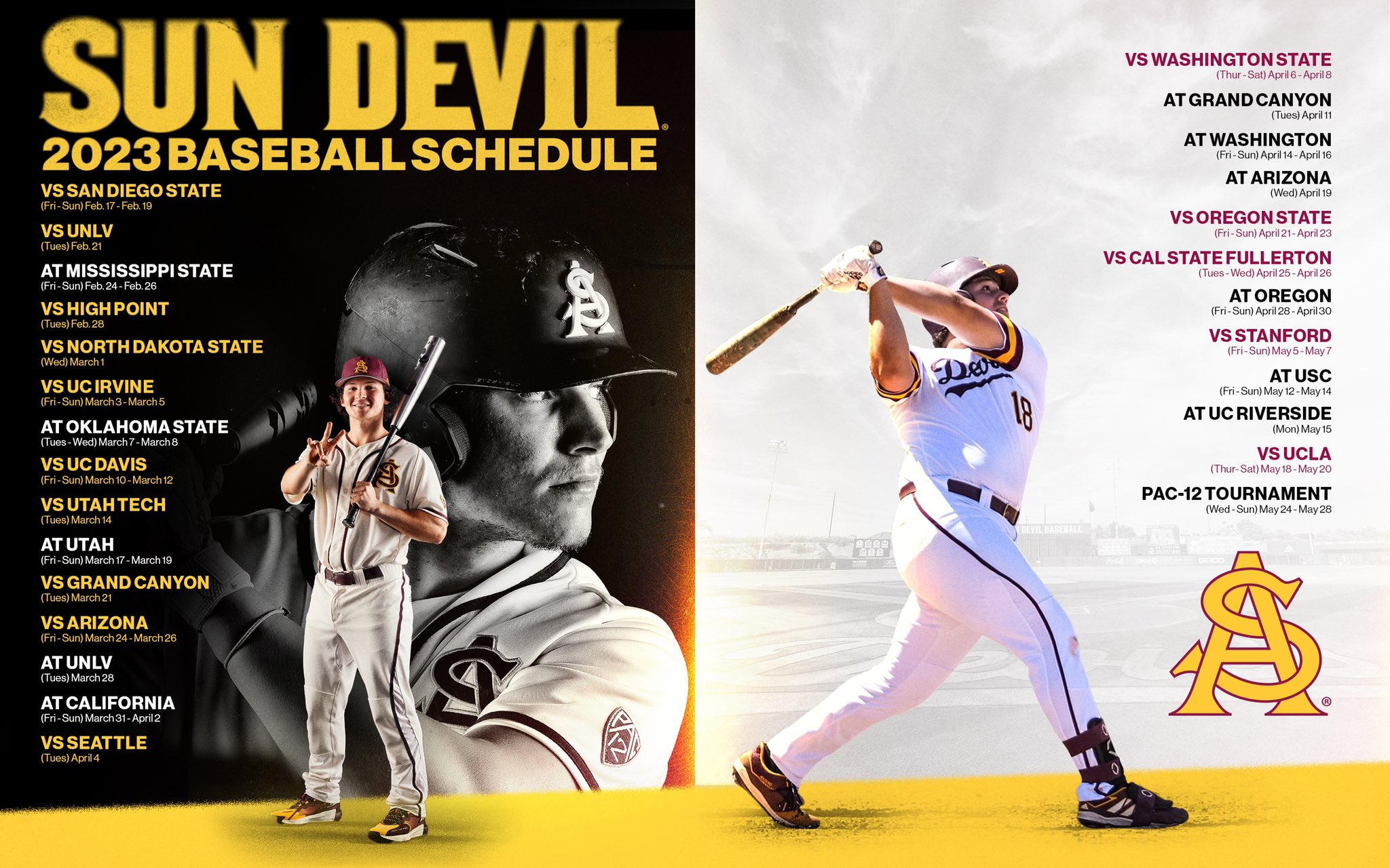 Arizona State University Baseball Schedule 2025