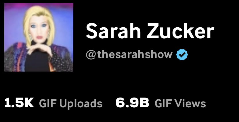 I‘be been waiting a long time for this, and the day has finally come. I hit 6.9 billion views of my GIFs on Giphy. 😎