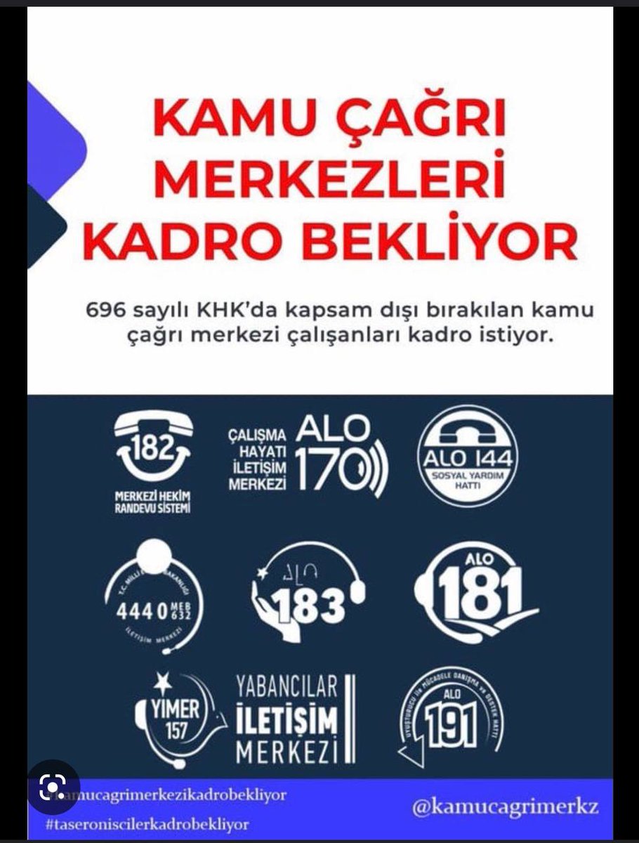 haticegull6's tweet photo. #OyumKadroya Tüm doğal afetlerde pandemi döneminde 7/24 hizmet veren vatandaşla kurumların arasında köprü görevini sağlayan kamu çağrı merkezleri kadroyu hak ediyor.@RTErdogan @evkaf @drsoysal @hasandogan
@KarakayaMevlut @jsarieroglu @deryayanikashb @EmineErdogan https://t.co/FZDe9bXfid