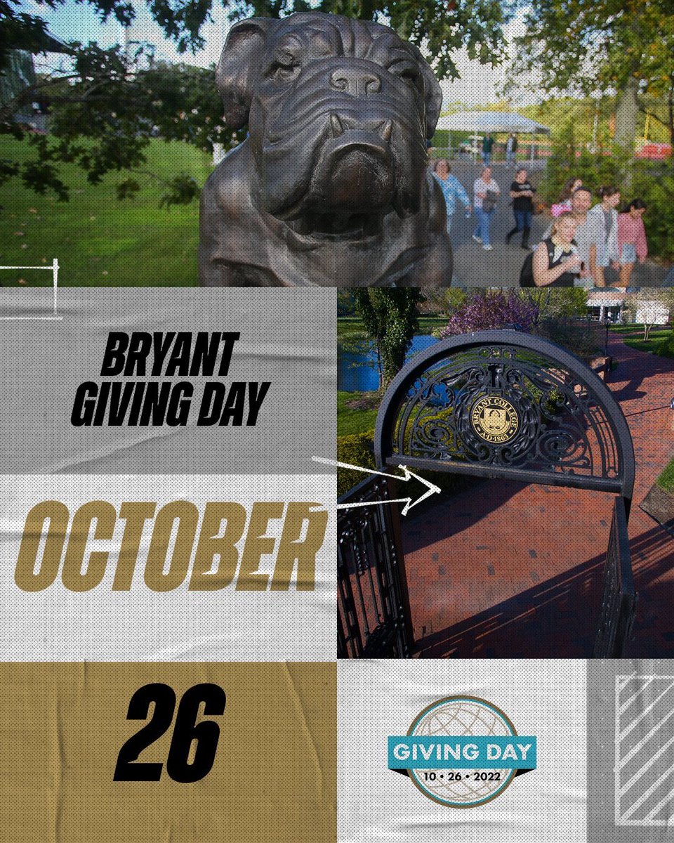 Bryant Giving Day is just FIVE days away! All donations go to helping our program. Visit givingday.bryant.edu for more information.