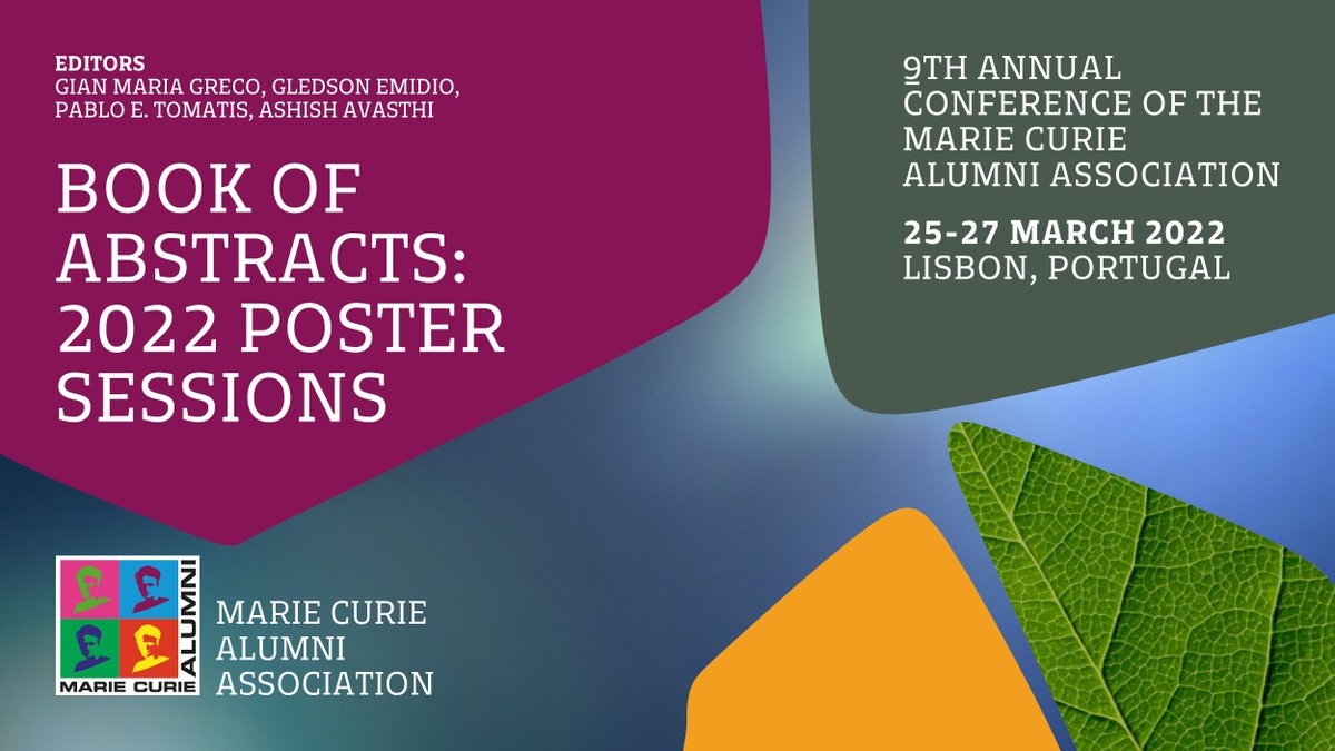 📢 The collection of all the posters and their abstracts presented during the Annual Conference of the #MCAA which took place in Lisbon (Portugal) and online on the 26th and 27th March 2022 has been finally published! 

Find the book on Zenodo: zenodo.org/record/6608826…