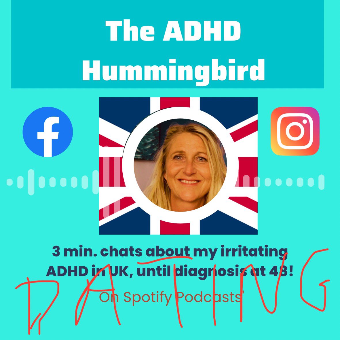 More #adhdtwitter Dating stories. PUT THOSE APPS DOWN - why? Have a listen. 

anchor.fm/mel5842/episod…

I ramble for 3 mins about my late diagnosis of ADHD in UK. Might be helpful #adhdwomen as #ADHDAwarenessMonth #adhduk #adhdask #additudemag #ukdatingapps #unavialablemen