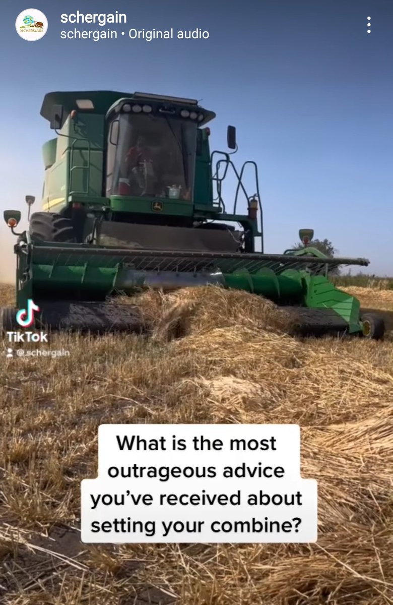 Tell us ⏬ what's the weirdest (or worst!) advice anyone has ever given you about harvest? 

(Also follow us we are cool and on tiktok)

#agtwitter #harvest22