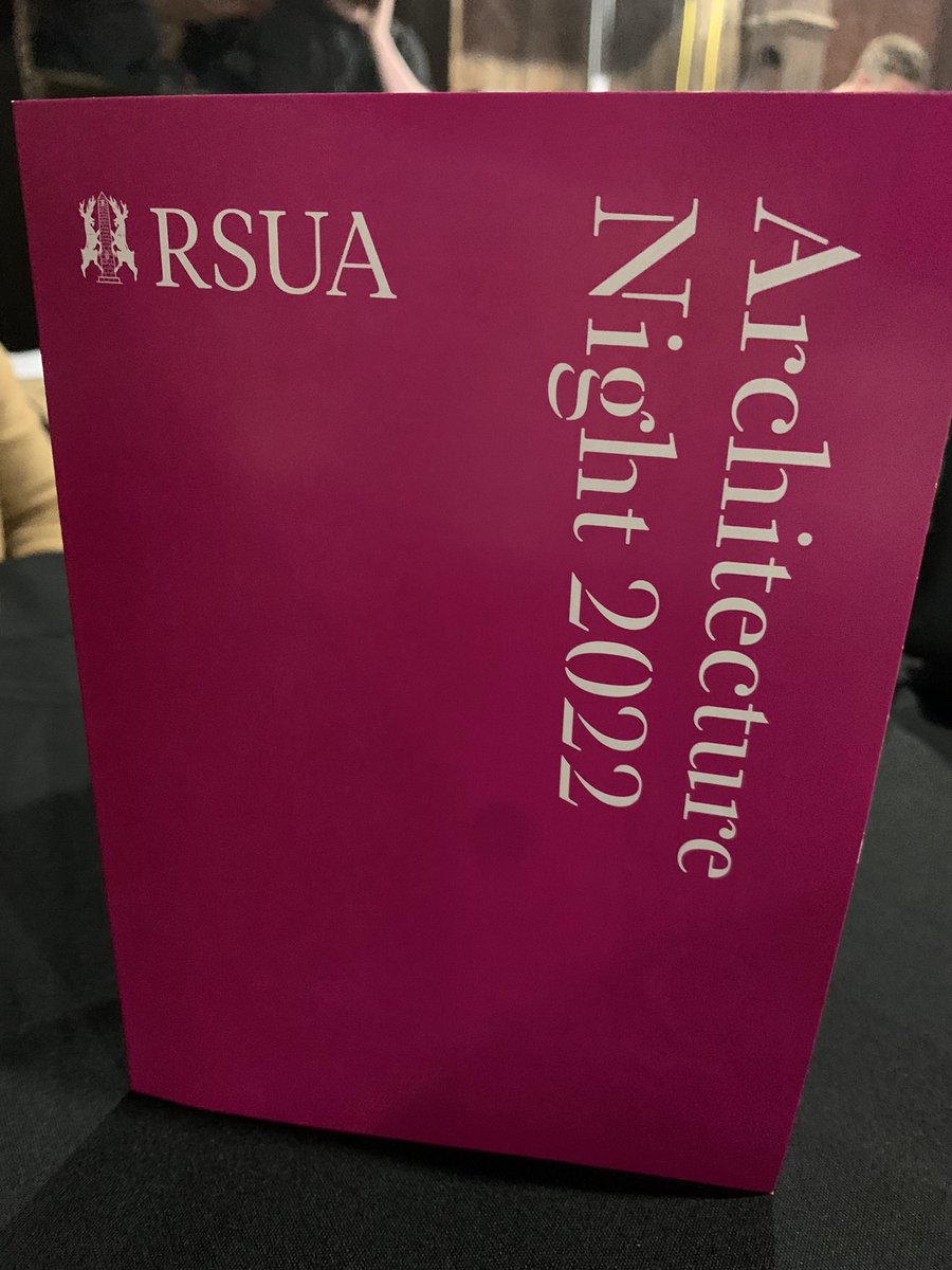 Belfast School of Architecture supporting some of our amazing students at Architecture Night. <a href="/ArchitectureNI/">The Royal Society of Ulster Architects</a>