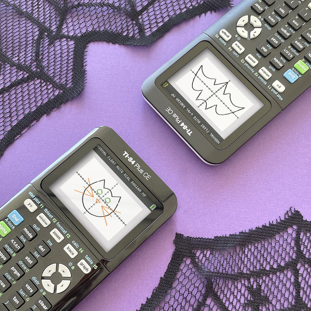 TICalculators's tweet photo. It's not scary - it's just #math! 👻 

Students will scream in delight with these premade #halloween themed activities. 🤩 Check out our spooky collection of resources in our latest blog: https://t.co/neje6pg1st https://t.co/DG5wnoX5Tu